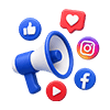 Social Media Marketing (SMM) icon