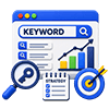 Keyword Research and Strategy icon