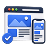 Responsive and Mobile-Friendly Development icon