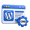 WordPress and CMS Development icon