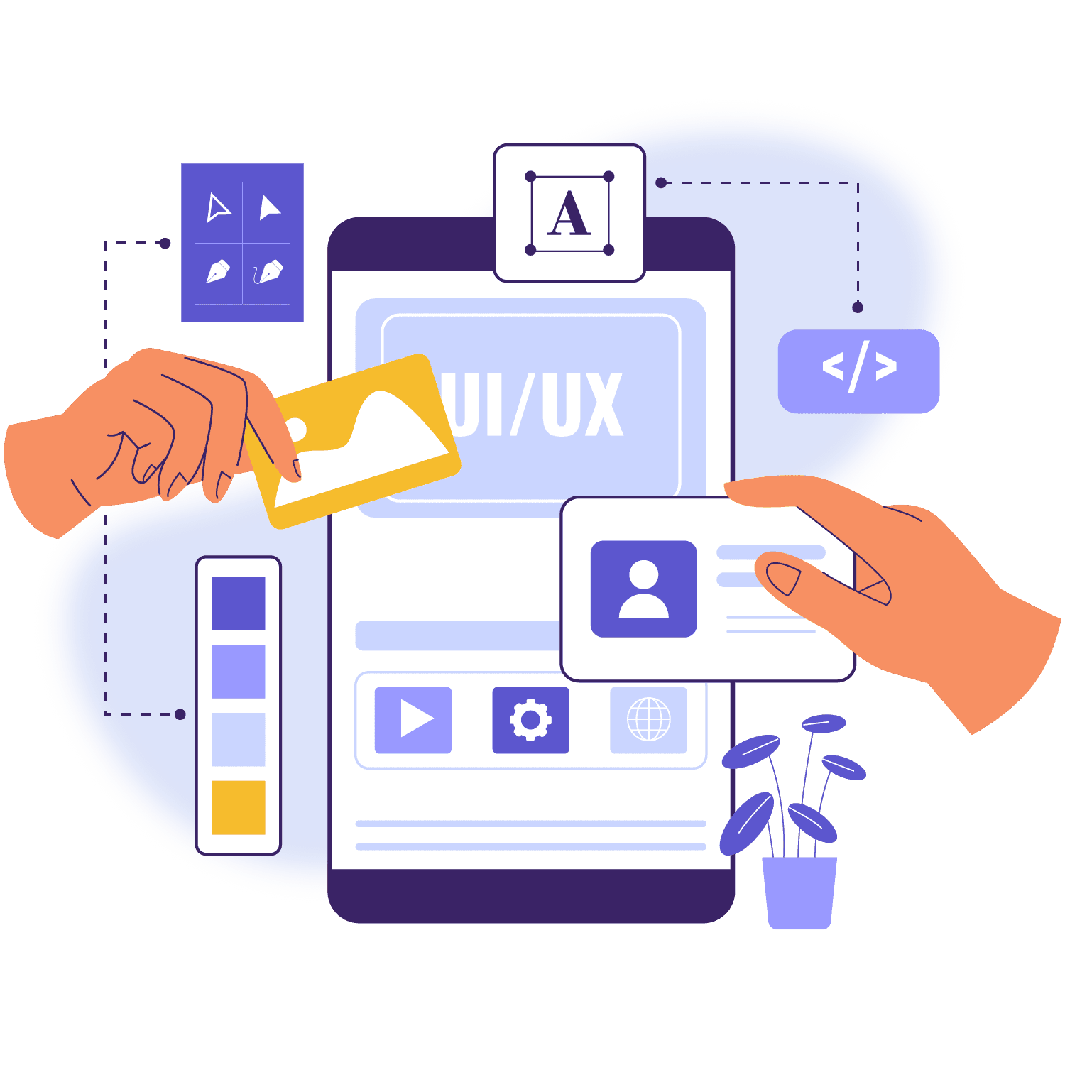 What We Offer in UI & UX Design Services? Services